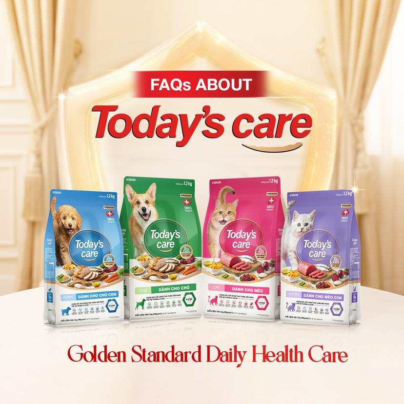 Frequently Asked Questions About Today's care Dry Pet Food
