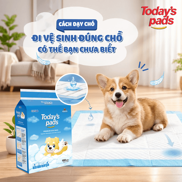 Cách dạy chó đi vệ sinh đúng chỗ có thể bạn chưa biết