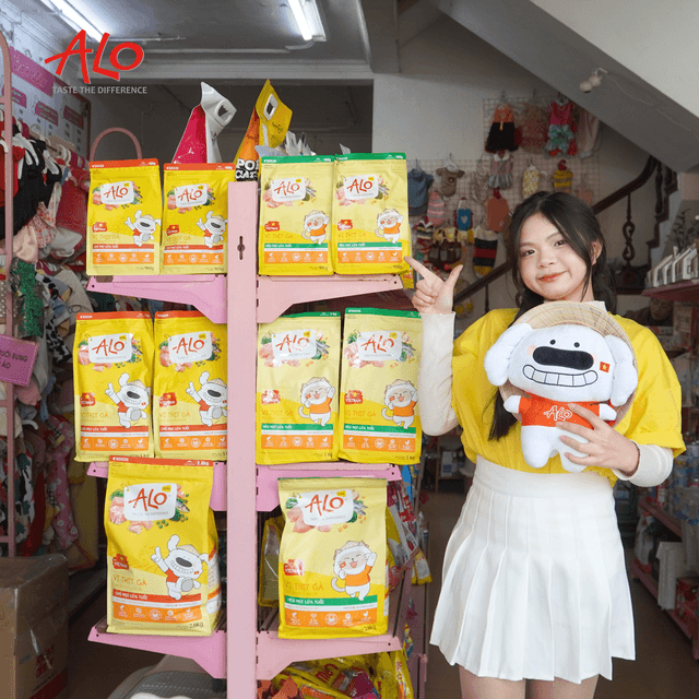 ALO – Thương hiệu hạt thức ăn thú cưng Việt Nam được nhiều người tin dùng