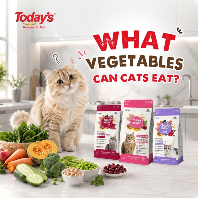 What Vegetables Can Cats Eat? 7 Safe Vegetables to Add Fiber to Your Cat’s Diet
