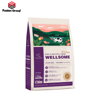 (1.2kg) Wellsome - Hạt thức ăn cho mèo 100% protein công trùng
