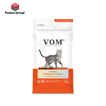 (1.4kg) V.O.M RX CAT U/M - Trị liệu đường tiết niệu và kiểm soát lượng calo cho mèo