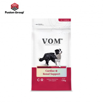 (1.4kg) V.O.M RX C/R - Hỗ trợ trị liệu cho tim và thận cho chó
